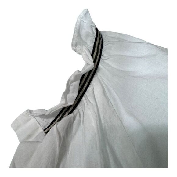 Velvet By Graham And Spencer White Top Medium Cotton - Picture 3 of 10